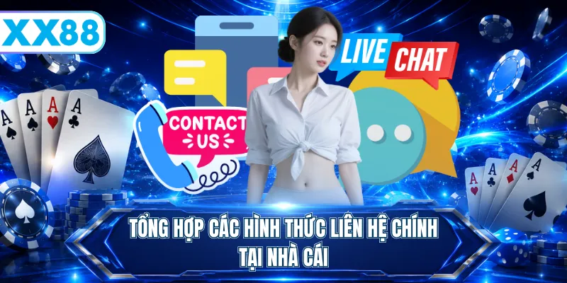Tổng hợp các hình thức liên hệ chính tại nhà cái